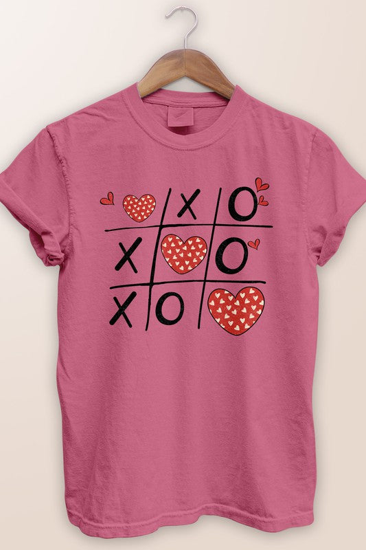 Retro Valentines Day, Garment Dye Tee