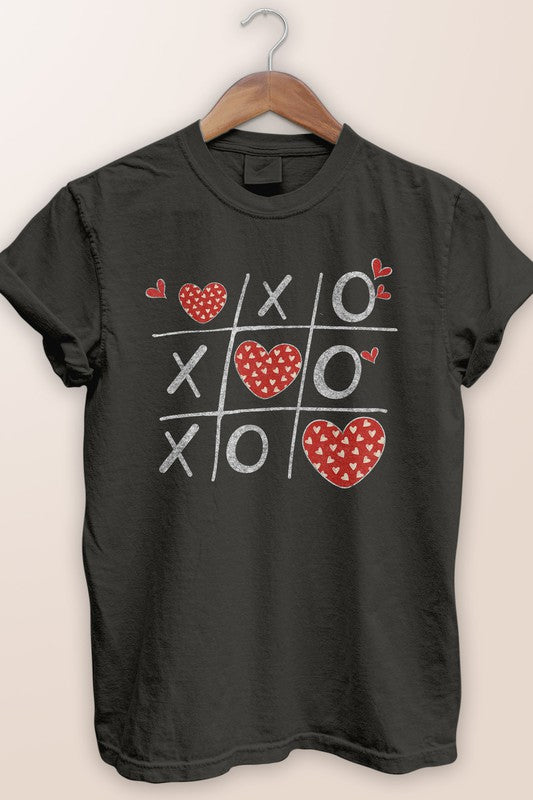 Retro Valentines Day, Garment Dye Tee