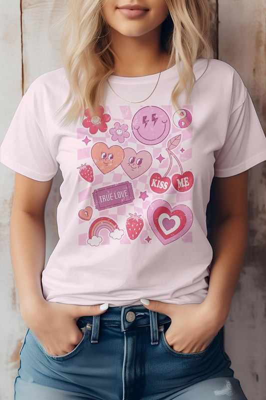 Retro Valentine's Graphic Tee