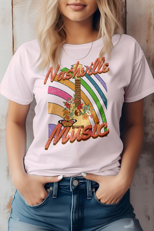 Nashville Music Graphic Tee