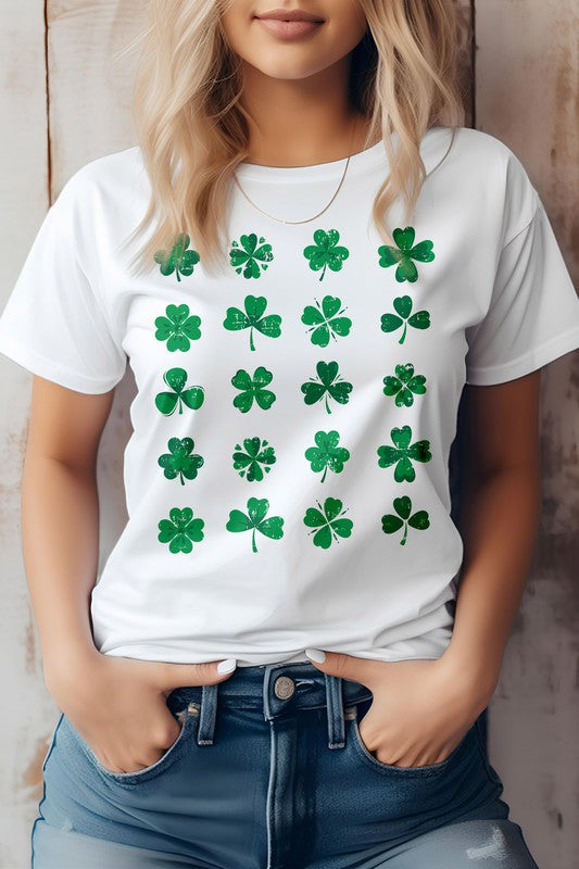 Lucky Clovers St Patrick's Graphic Tee