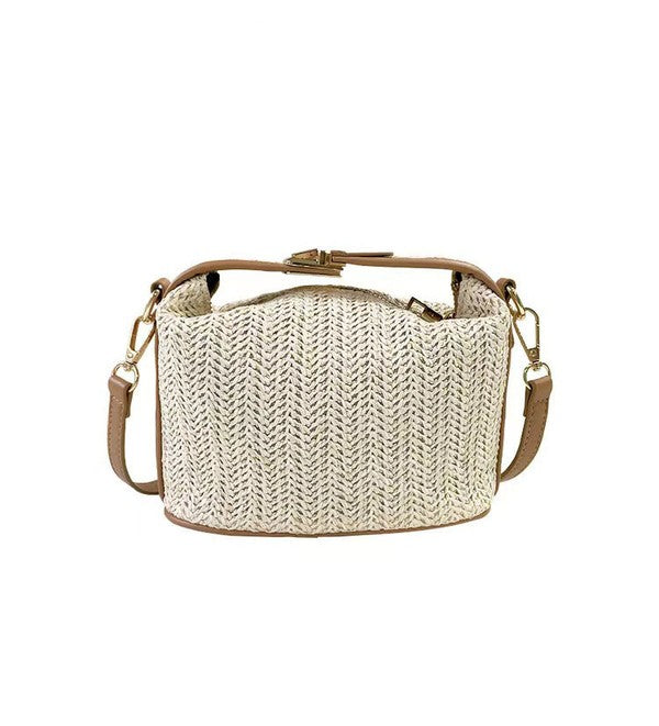 Imani Crochet Top Handle Crossbody Bag