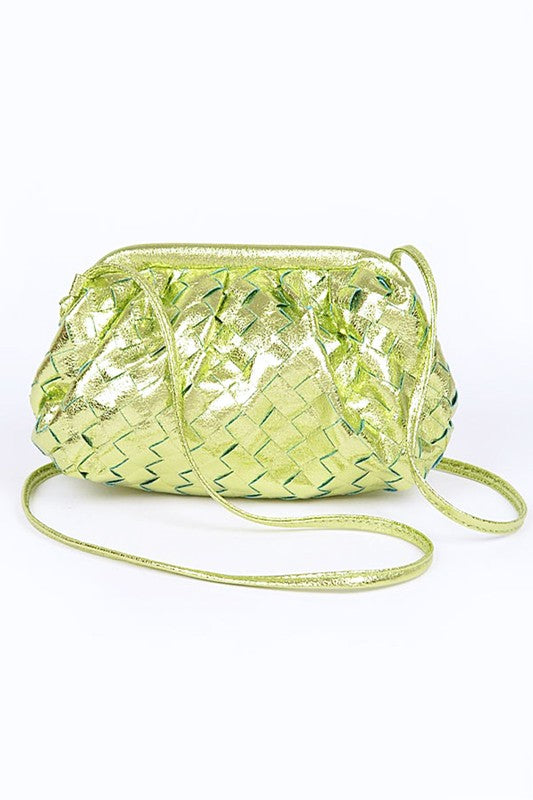 Metallic Weaved Soft Swing Bag