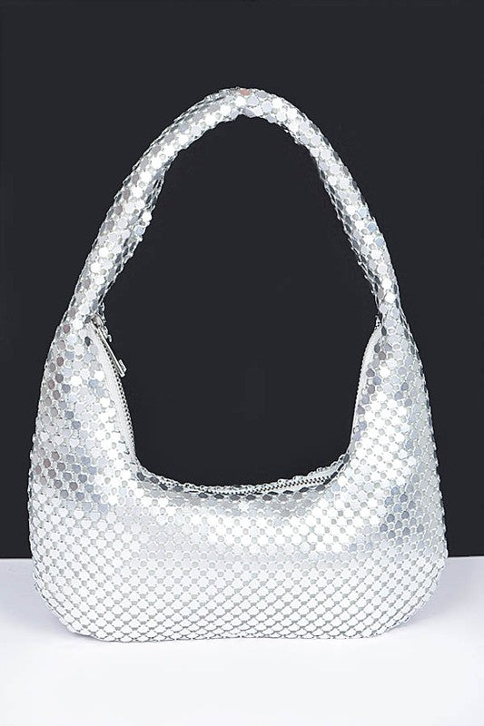 Chainmail Iconic Top Handle Shoulder Bag