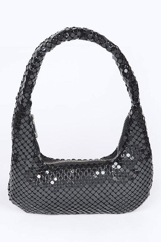 Chainmail Iconic Top Handle Shoulder Bag