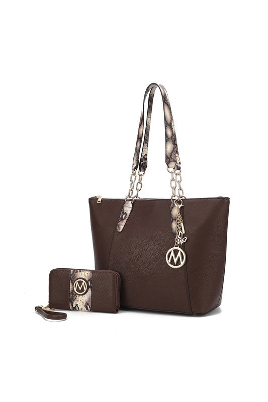 MKF Collection Ximena Tote Bag with Wallet by Mia