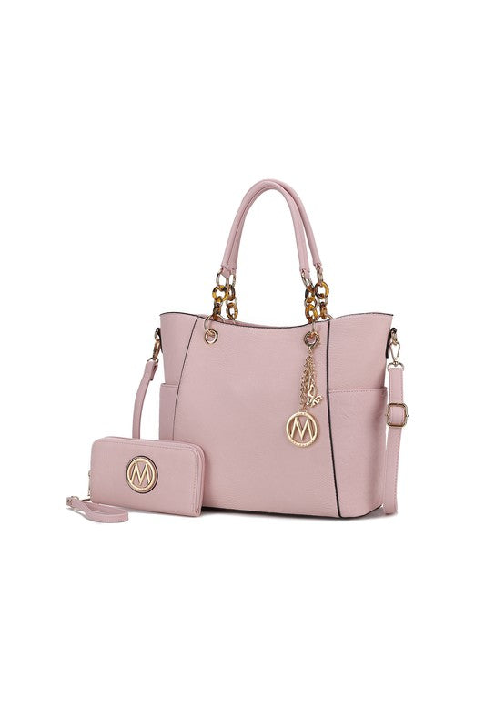 MKF Collection Merlina Embossed Tote Bag by Mia k