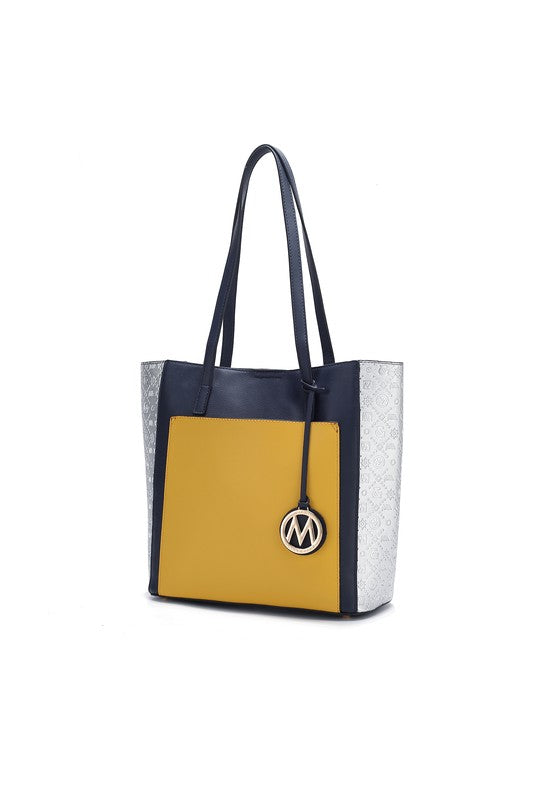 MKF Collection Leah Color-Block Tote Bag by Mia K