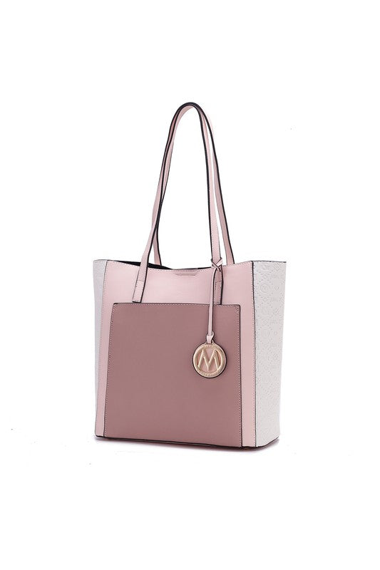 MKF Collection Leah Color-Block Tote Bag by Mia K