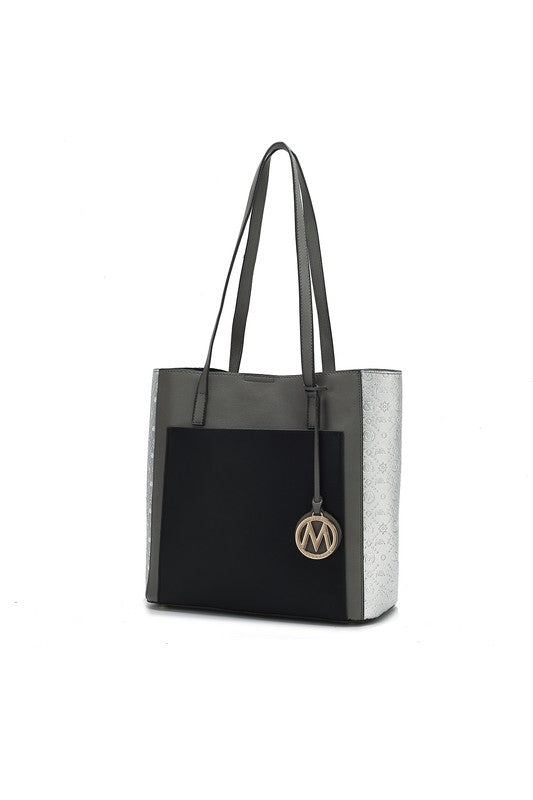 MKF Collection Leah Color-Block Tote Bag by Mia K