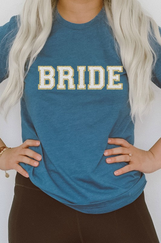 Bride Faux Chenille Graphic Tee T-Shirt