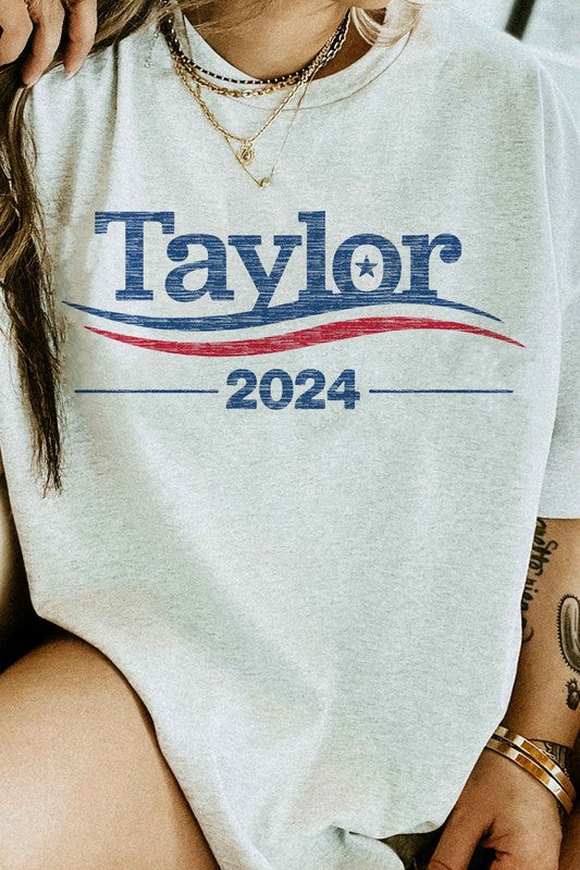 TAYLOR FOR PRESIDENT 2024 GRAPHIC TEE