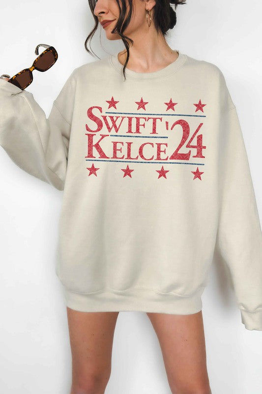 PRESIDENTIAL ELECTION 2024 OVERSIZED SWEATSHIRT