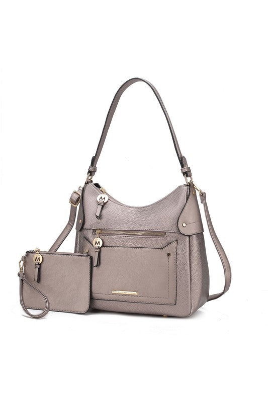 MKF Maeve Shoulder Bag with Wristlet by Mia K