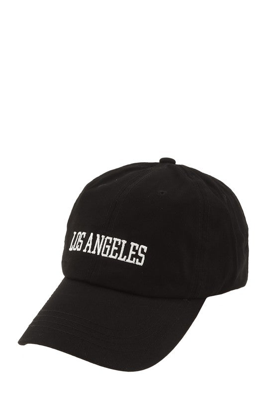 LOS ANGELES Embroidery Cotton Cap