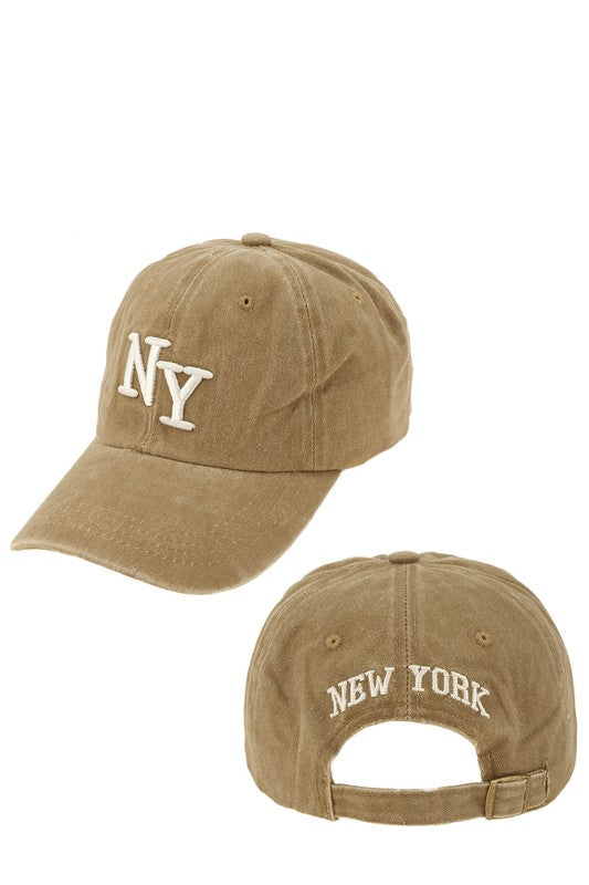 NY Embroidery Pigment Cap