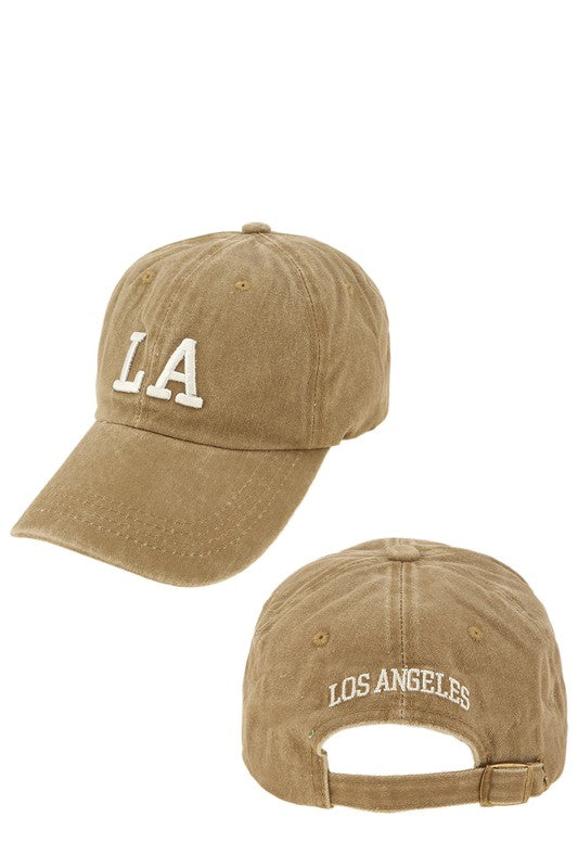 LA Embroidery Pigment Cap