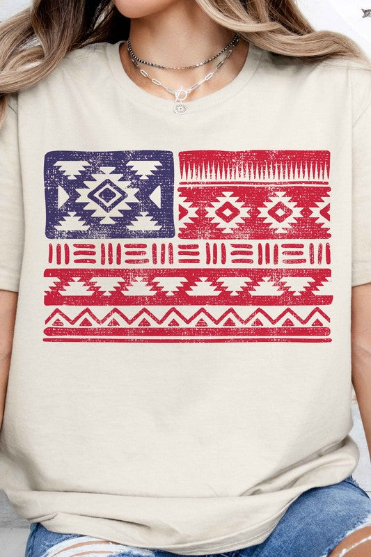 AMERICAN AZTEC GRAPHIC TEE