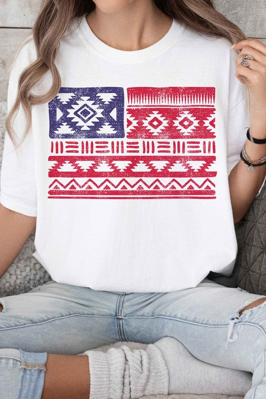 AMERICAN AZTEC GRAPHIC TEE