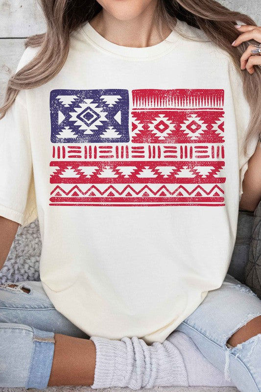 AMERICAN AZTEC GRAPHIC TEE