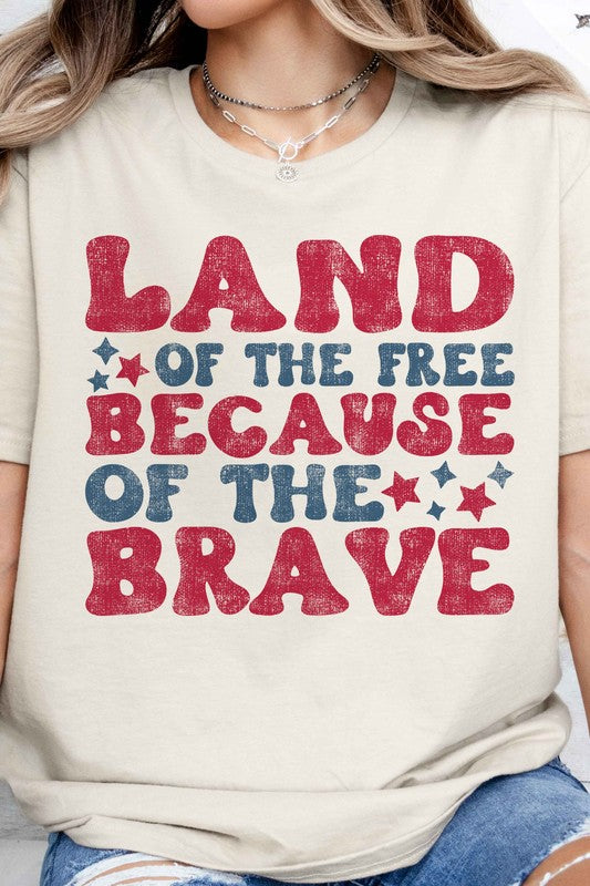 LAND OF THE FREE GRAPHIC TEE