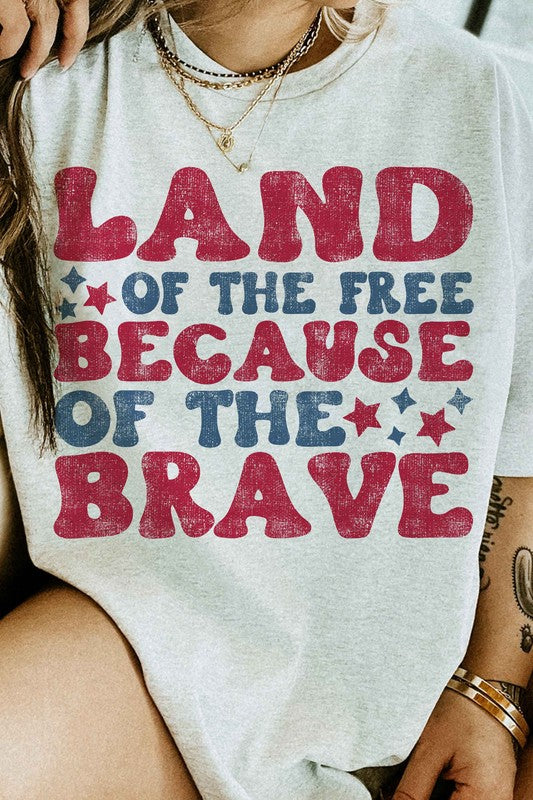 LAND OF THE FREE GRAPHIC TEE