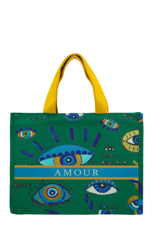 AMOUR Oblique Book Tote Bag