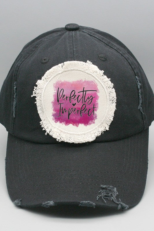 Spring Perfectly Imperfect Patch Hat