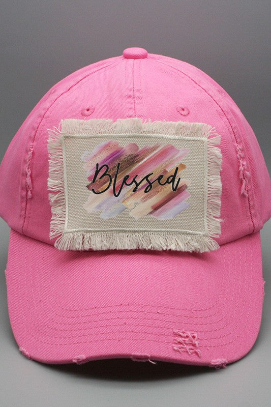 Religious Gifts Mama Brush Strokes Patch Hat