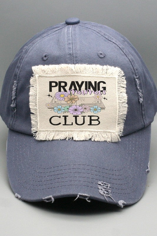 Religious Gifts Praying Mamas Club Patch Hat