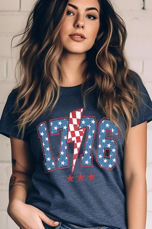 1776 America 4th Of July Graphic T Shirts