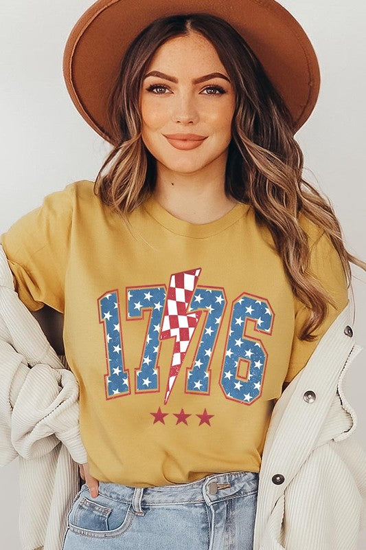 1776 America 4th Of July Graphic T Shirts