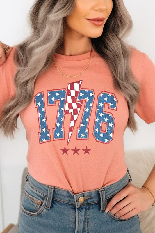 1776 America 4th Of July Graphic T Shirts