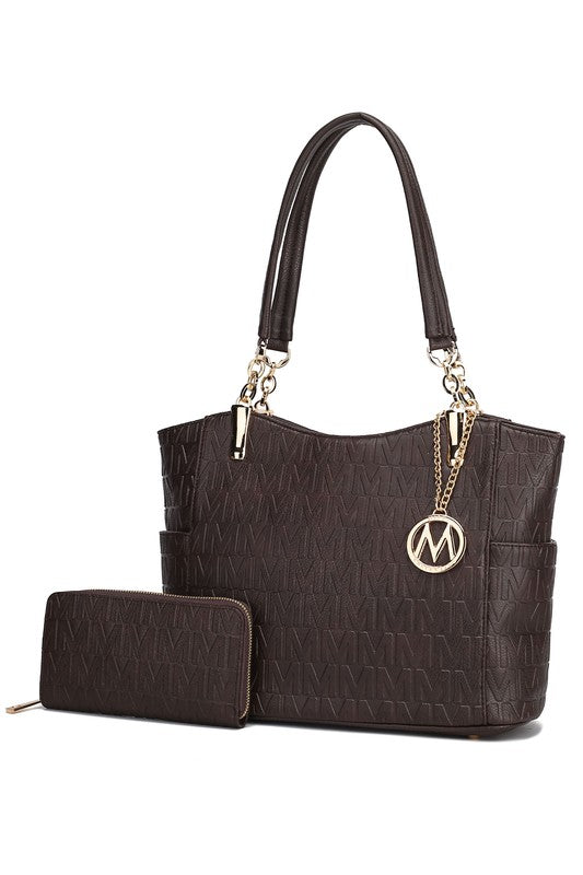 MKF Allison Tote Bag & Wallet by Mia K