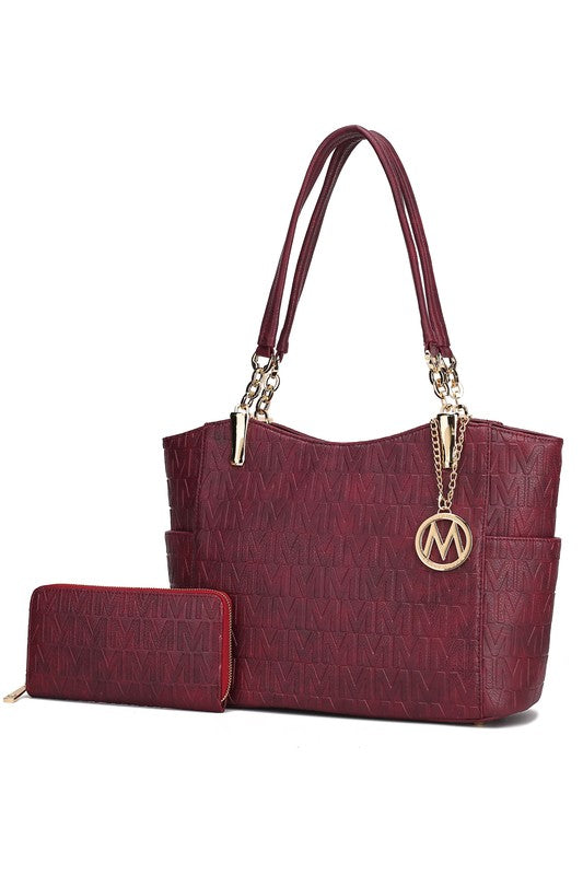 MKF Allison Tote Bag & Wallet by Mia K