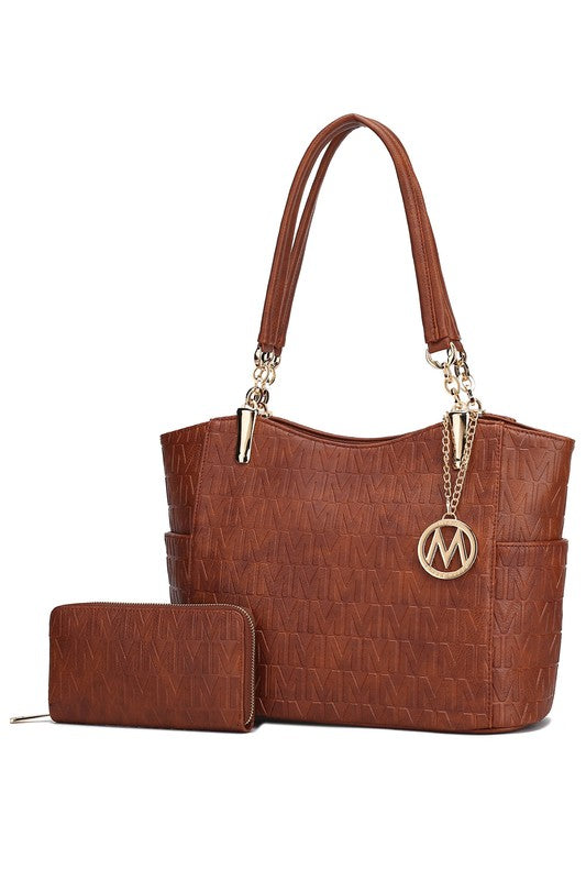 MKF Allison Tote Bag & Wallet by Mia K