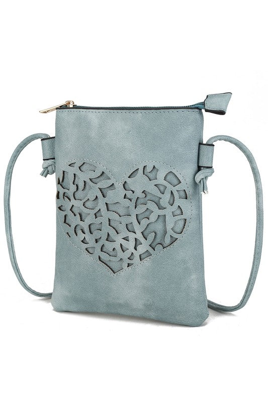 MKF Collection Heartly Crossbody Bag by Mia K