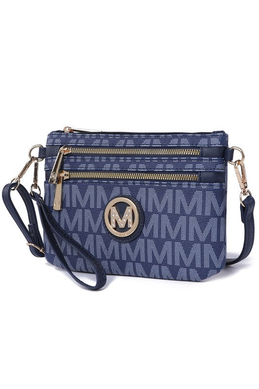 MKF Geneve Signature Crossbody & Wristlet by Mia K