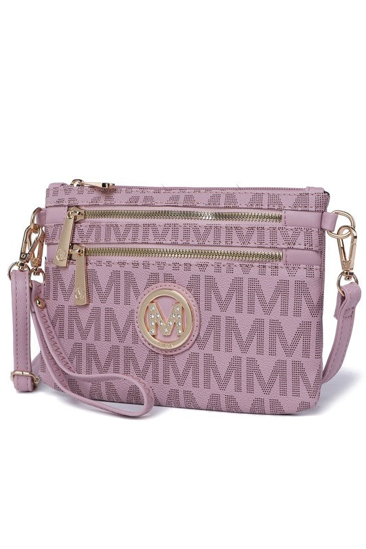 MKF Geneve Signature Crossbody & Wristlet by Mia K