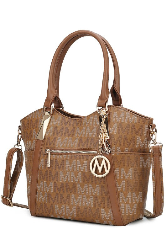 MKF Jeneece M Signature Tote Bag by Mia K