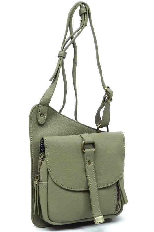 Fashion Flat Crossbody Bag