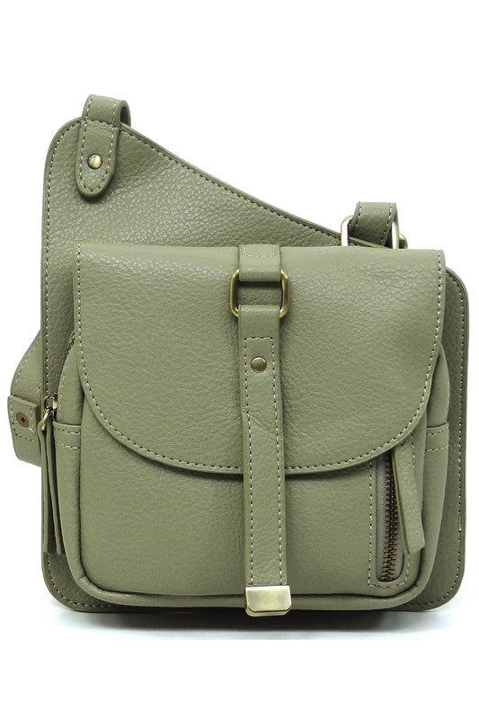 Fashion Flat Crossbody Bag