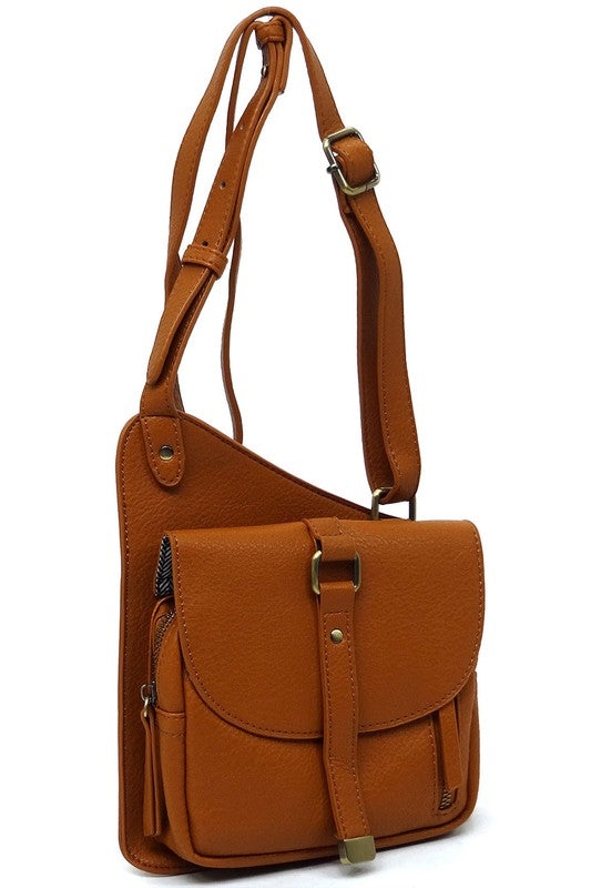 Fashion Flat Crossbody Bag