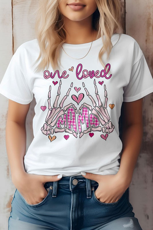 One Loved Mama Mother's Day Graphic Tee