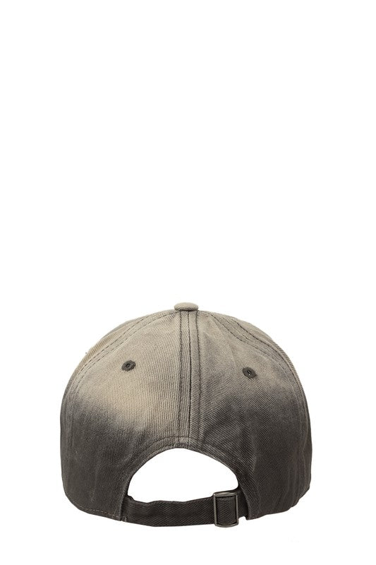 Distressed Washed Baseball Cap