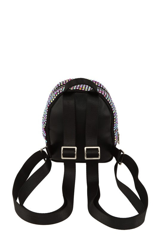 Mini Rhinestone Backpack