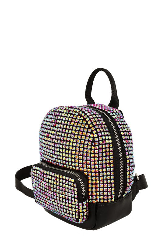 Mini Rhinestone Backpack