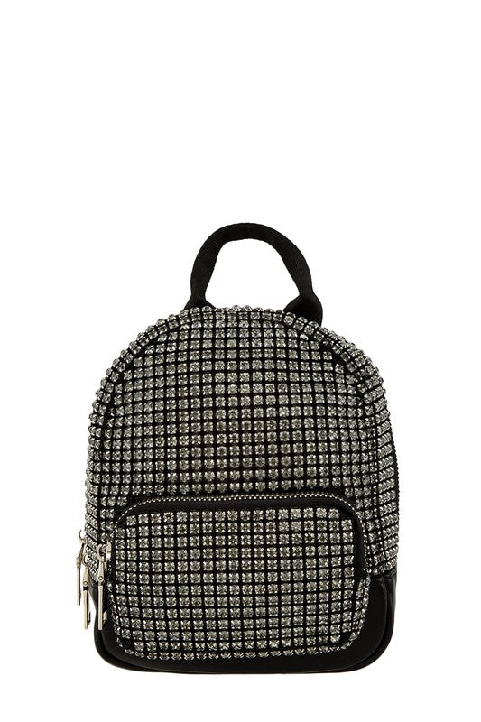 Mini Rhinestone Backpack