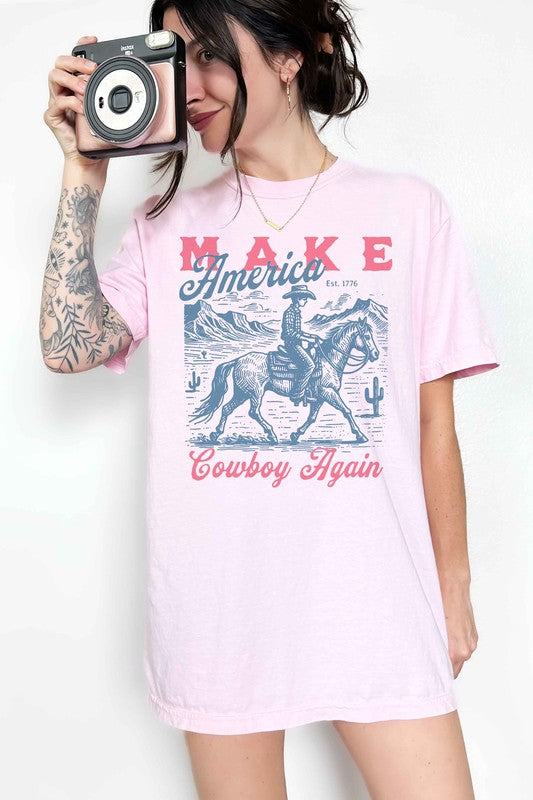 AMERICA COWBOY AGAIN GRAPHIC TEE T-Shirt