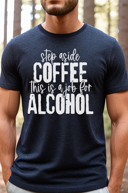 Father's Day Gifts Job for Alcohol Graphic Tee T-Shirt